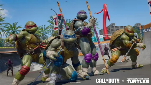 Стало известно, как в Call of Duty будут выглядеть Черепашки-ниндзя