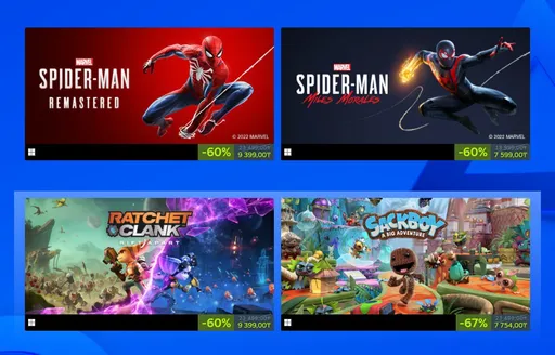Страница распродажи в Steam