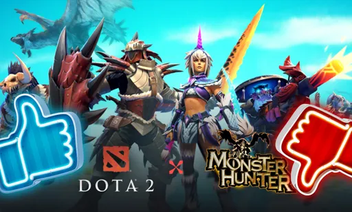 Как игроки встретили коллабу Dota 2 x Monster Hunter?