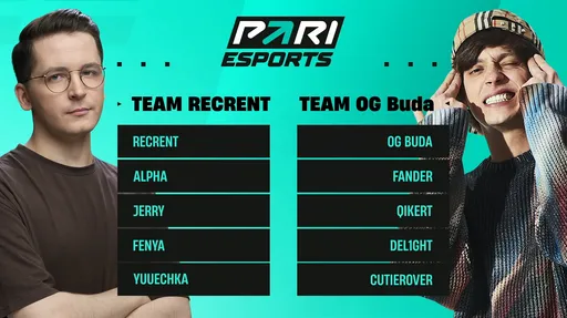 Team OG Buda победила Team Recrent на «ПАРИ ФЕСТЕ»