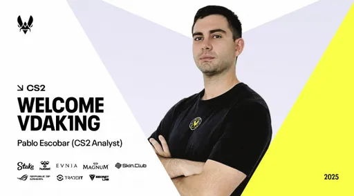 Пабло Эскобар стал аналитиком Team Vitality