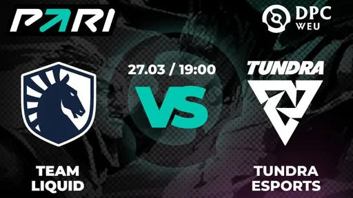 Большинство клиентов PARI не верят в победу Tundra в матче против Team Liquid на DPC 2023