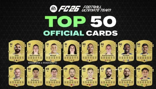 Салах и Мбаппе получили высокий рейтинг в EA Sports FC 26