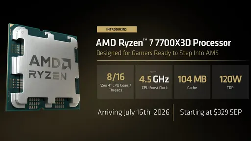 AMD представила новый бюджетный процессор Ryzen 7 7700X3D