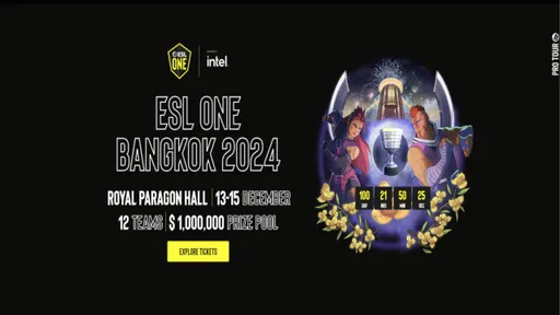 ESL анонсировали крупный лан-турнир по Dota 2 в Бангкоке