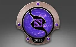 Значок «Посетитель The International 2025» из Dota 2