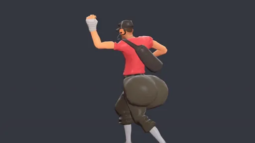 За месяц Valve забанила и разбанила модель Разведчика с большим задом из Team Fortress 2 более 10 раз