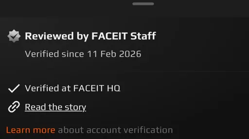 «Проверено сотрудниками FACEIT» – nocries прошёл верификацию