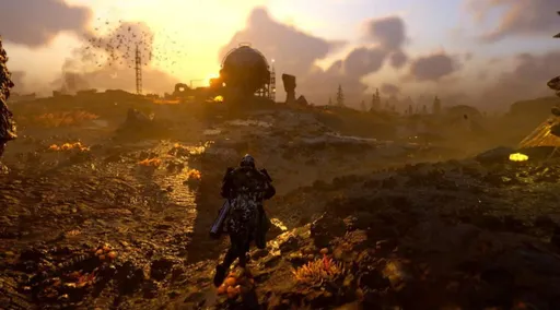 Игроки Helldivers 2 вновь столкнулись с жуками на планете Хеллмайер