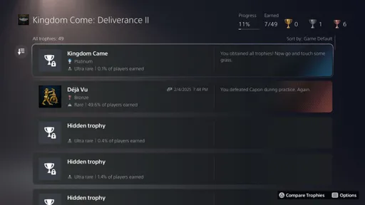 «Потрогать траву» – в Kingdom Come: Deliverance 2 раскрыли достижения