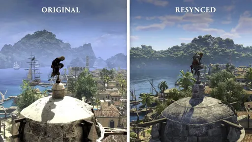 Ubisoft сравнила ремейк Assassin's Creed Black Flag с оригиналом