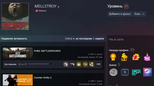 У MELLSTROY увели аккаунт Steam с инвентарём на 23 млн рублей