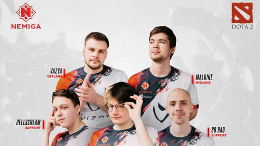Nemiga может произвести изменения в составе по Dota 2