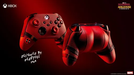 Microsoft представила контроллер для Xbox Series X в стиле Дэдпула