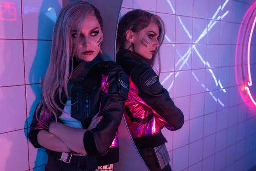 Svyatoy Alumin в образе Бестии: Когда Cyberpunk 2077 встречает святого