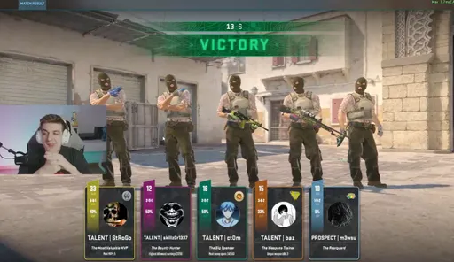 M0NESY не выполнил челлендж 1v5 – звезда Falcons почти закрыла Nuke