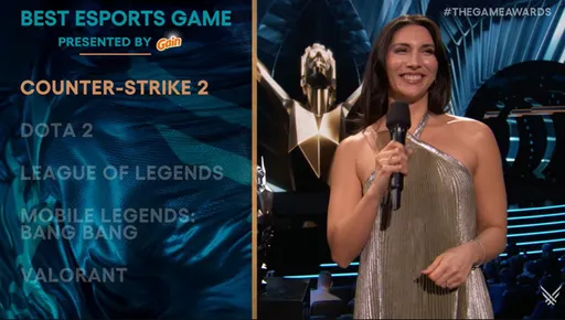 CS2 и Team Vitality победили на The Game Awards 2025