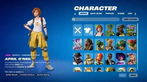 В файлах Fortnite нашли скины Черепашек-ниндзя и Эйприл О’Нил