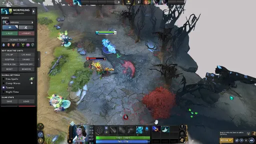 Баг в Dota 2: Morphling может создавать бесконечное количество клонов