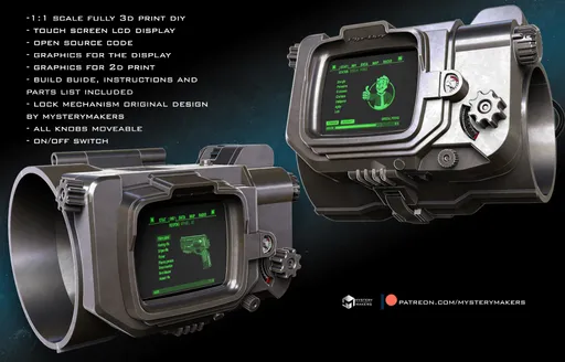 Bethesda представила полнофункциональную носимую версию Pip-Boy 3000