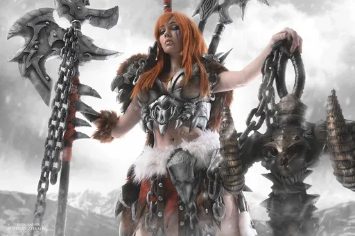 Косплей на Варваршу из Diablo от Екатерины Смирновой