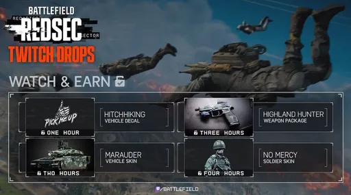 Для Battlefield RedSec раздадут Twitch Drops за просмотр стримов