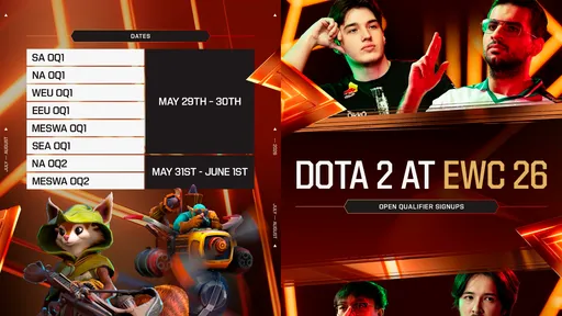 Оглашены даты открытых квалификаций на EWC 2026 по Dota 2 − регистрация доступна уже сейчас