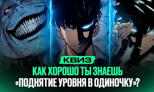 Тест на знание «Поднятие уровня в одиночку»: как хорошо ты знаешь Solo Leveling?