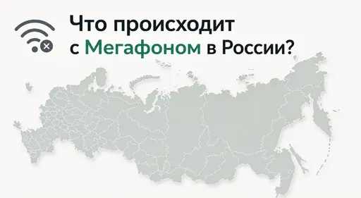 Что происходит с Мегафоном в России 25 июля: почему не работает, причины сбоев