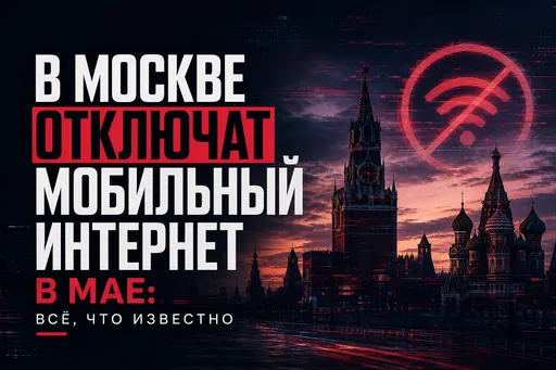 Ограничения интернета в Москве на майские праздники 2026 года: даты, районы и кого затронет
