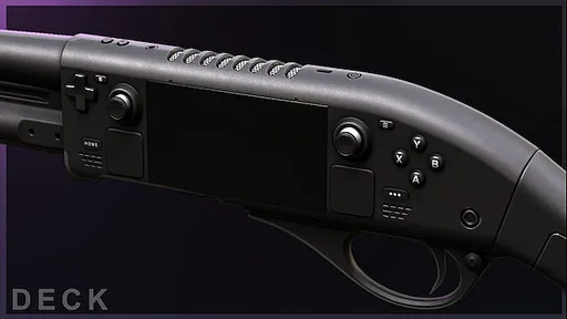 Разработчик сделал скин для Sawed-Off в CS:GO в виде Steam Deck