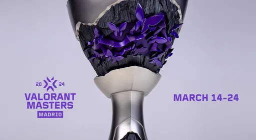 Riot Games показала трофей VALORANT Champions Tour 2024: Masters Madrid