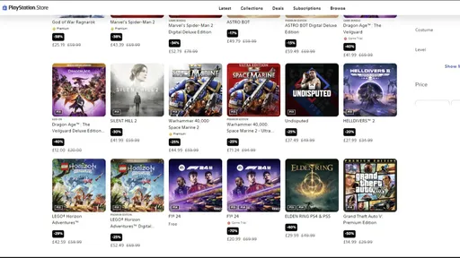 В PS Store началась новогодняя распродажа – скидки до 75%