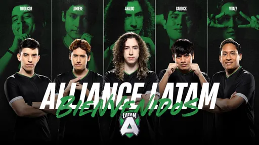 Alliance.LATAM сообщила об изменениях в ростере по Dota 2