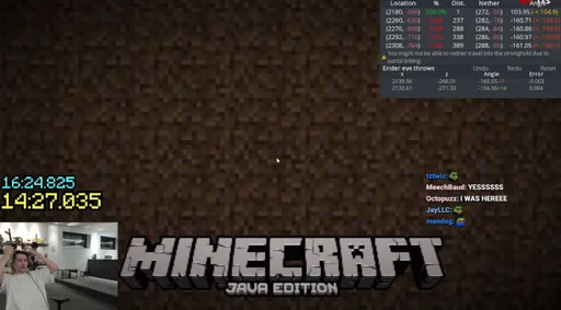 XQc завершил прохождение Minecraft за 14 минут