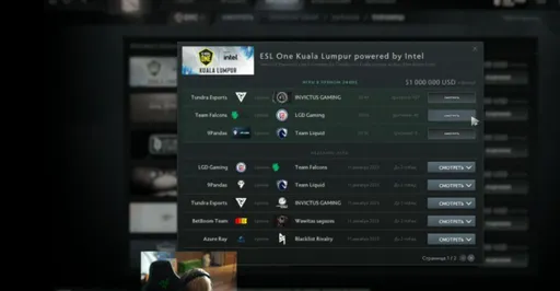 Матч 9Pandas – Team Liquid оказался недоступен для просмотра в сервисе DotaTV