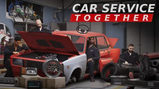 В Steam вышел кооперативный симулятор автомастерской Car Service Together