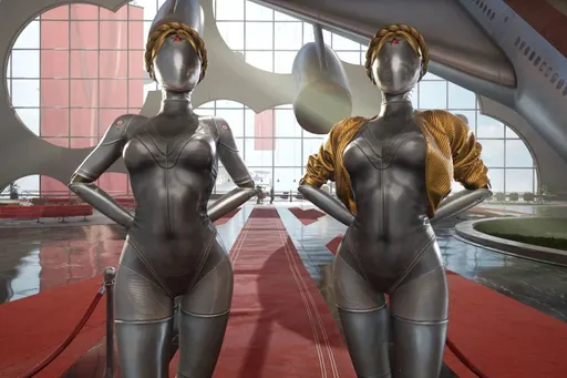 Близняшки из Atomic Heart всё ещё в топе Pornhub: авторы игры подвели итоги 2025 года