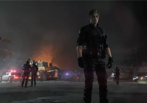 Леон не может стрелять по Porsche Cayenne Turbo в Resident Evil: Requiem