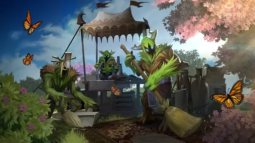В Dota 2 вышла «Весенняя уборка 2022» — исправлена функция мута игроков