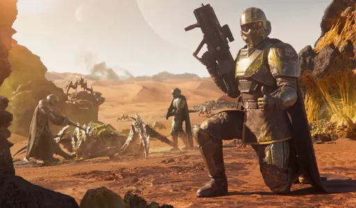Пиковый онлайн Helldivers 2 преодолел отметку в 400 тысяч игроков