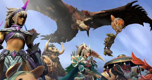Valve перековала материалы Monster Hunter в наклейки в Dota 2
