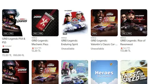 В турецком PS Store проходит акция – скидки до 90%