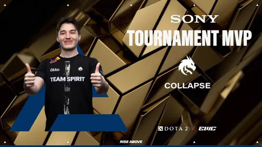 Collapse получил титул MVP на Esports World Cup 2025 по Dota 2
