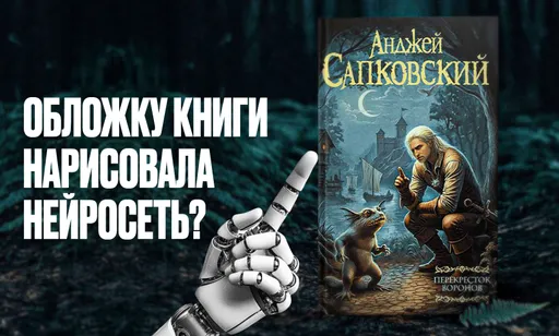 Скандал с обложкой «Ведьмак: Перекрёсток воронов»: «АСТ» использовало нейросеть?