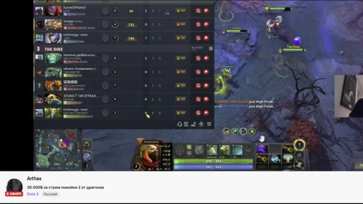 Папич вновь стримит Dota 2 – за эфиром на Twitch следят 20 тысяч человек