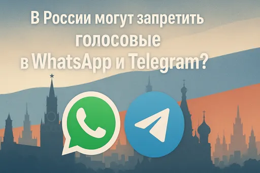 В России могут запретить голосовые звонки в WhatsApp* и Telegram: все подробности