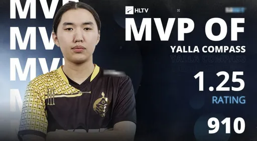 Игрок TheMongolZ стал MVP на YaLLa Compass 2024 – 910 обошёл KSCERATO