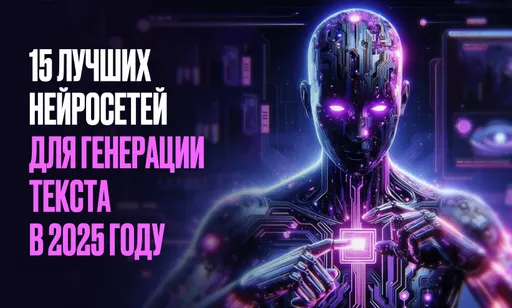 15 лучших нейросетей для генерации текста в 2025 году