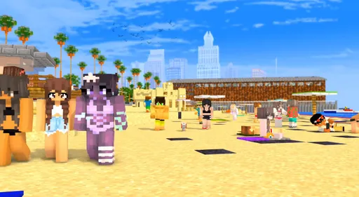 Энтузиаст воссоздал трейлер GTA VI в Minecraft